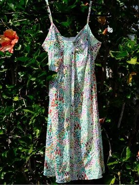 Anthropologie X Hutch Ditsy Printed Floral Flowy Mini Dress W/ Pockets Size M